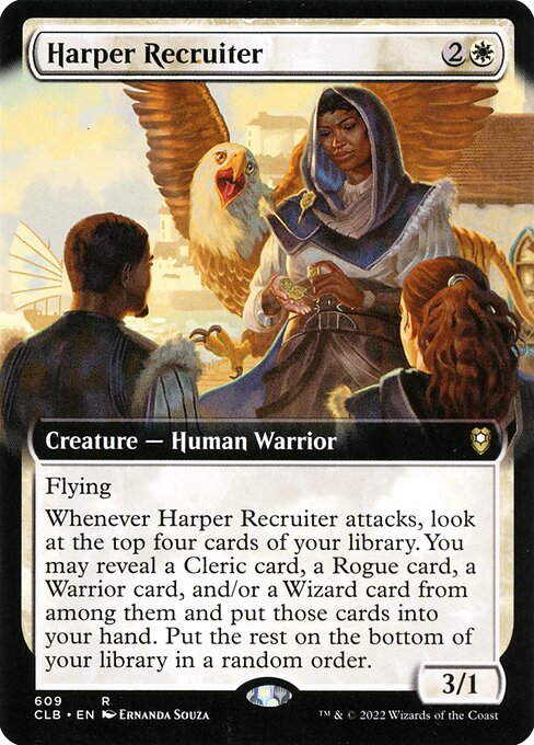 CLB: Harper Recruiter (Extended Art) (Foil)