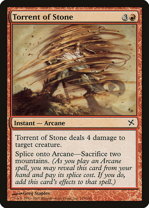 BOK: Torrent of Stone (Foil)