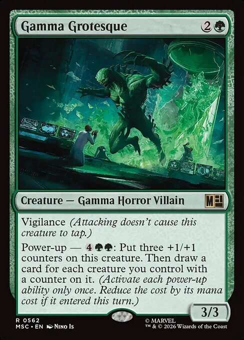 MSC: Gamma Grotesque