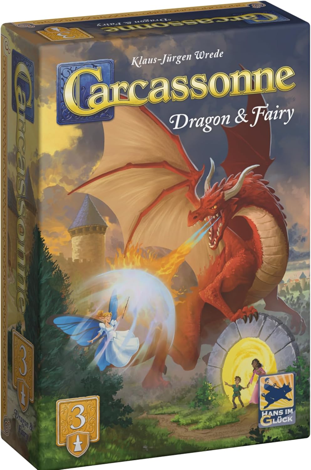 Carcassonne: Exp 3 (V3.1) - Dragon & Fairy