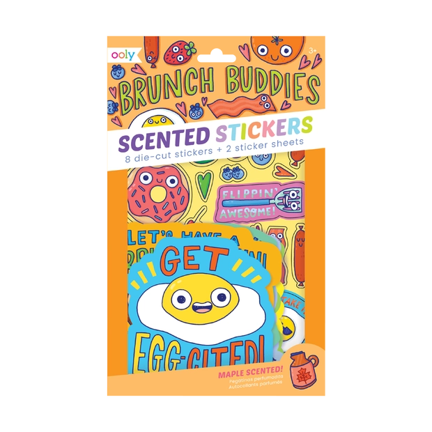 Scented Scratch Stickers : Brunch Buddies