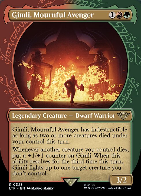 LTR: Gimli, Mournful Avenger (Showcase)