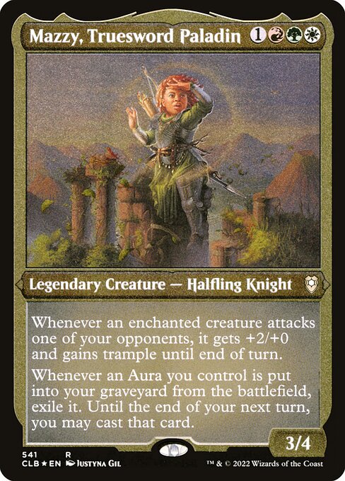 CLB: Mazzy, Truesword Paladin (Foil Etched)