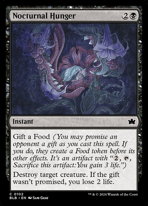 BLB: Nocturnal Hunger