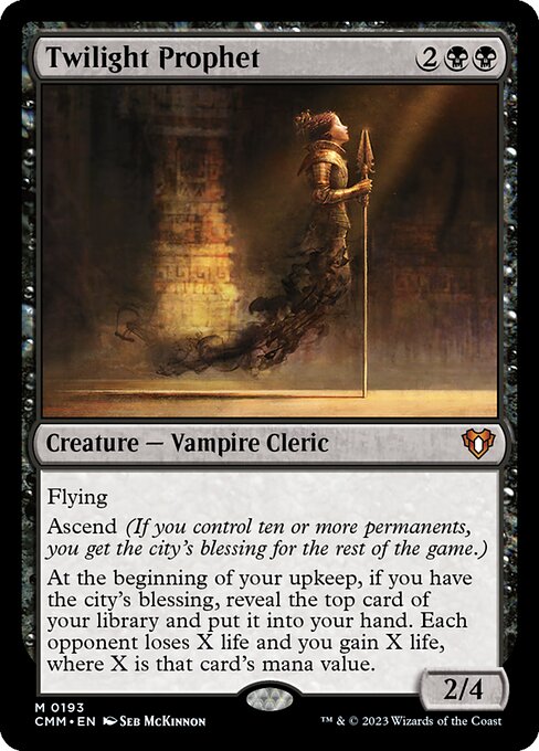 CMM: Twilight Prophet (Foil)