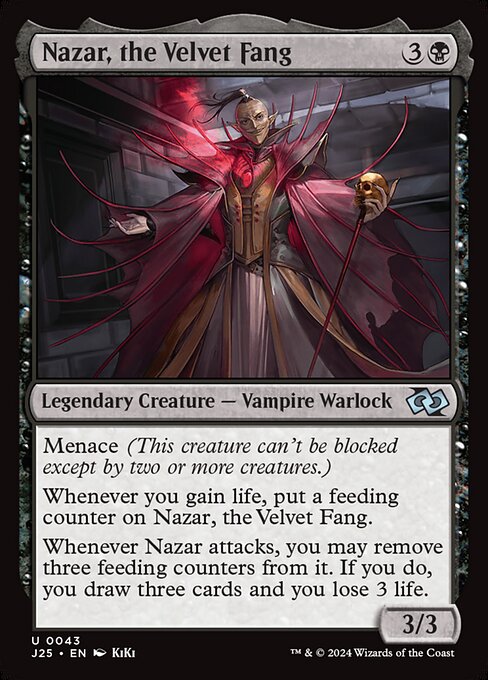 J25: Nazar, the Velvet Fang (Anime) (Foil)