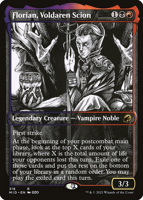 MID: Florian, Voldaren Scion (Showcase) (Foil)