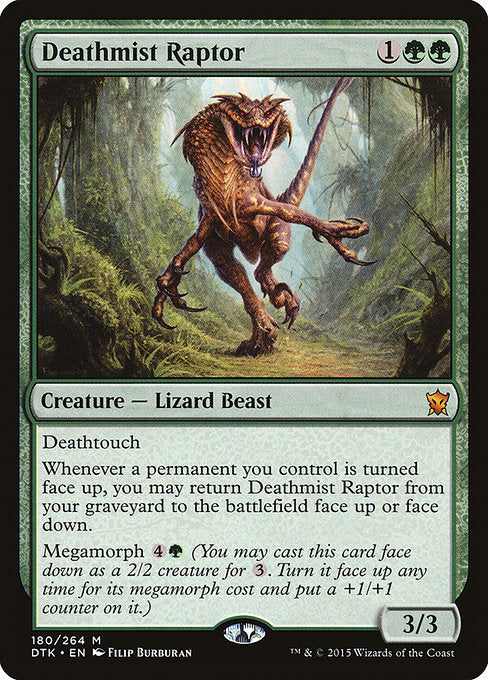 DTK: Deathmist Raptor (Foil)