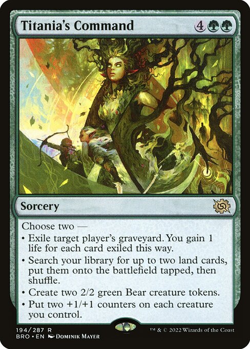 BRO: Titania's Command (Foil)
