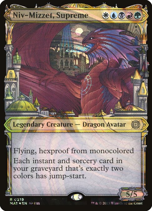 MAT: Niv-Mizzet, Supreme (Halo Foil)