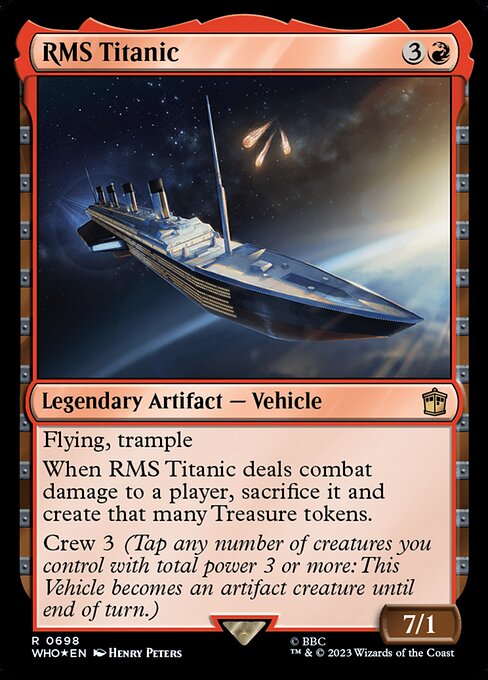 WHO: RMS Titanic (Surge Foil)