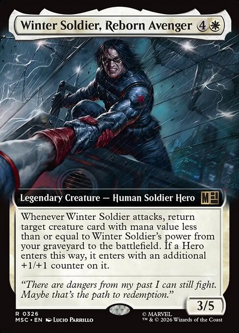 MSC: Winter Soldier, Reborn Avenger (Extended Art)