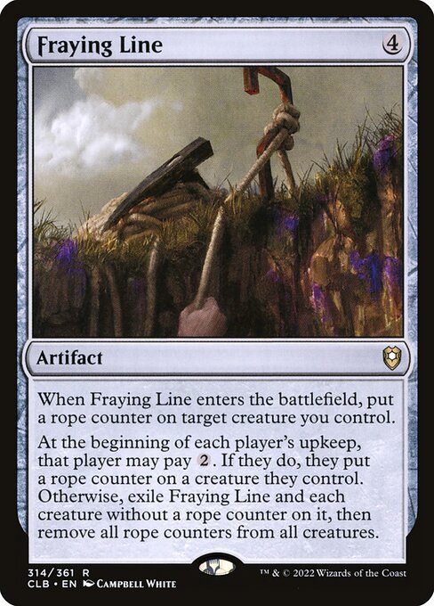 CLB: Fraying Line (Foil)