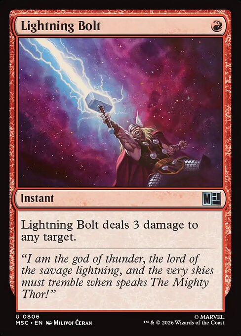 MSC: Lightning Bolt (Foil)