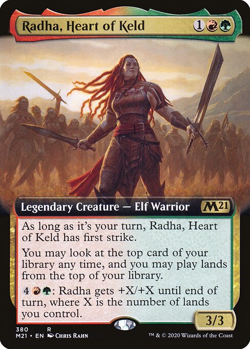 M21: Radha, Heart of Keld (Extended Art)