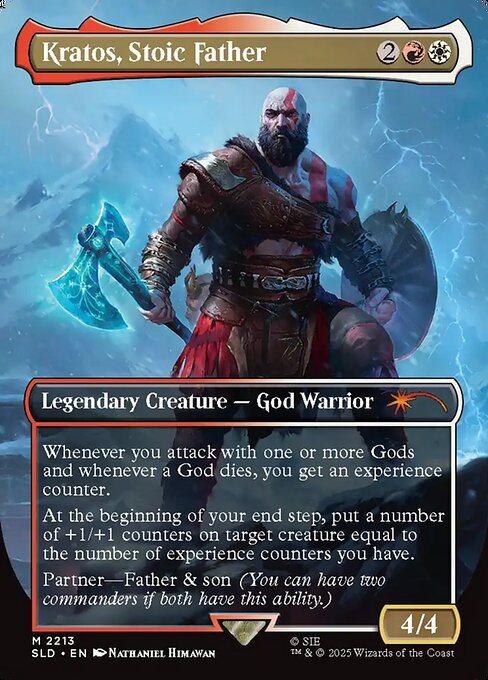 SLD: Kratos, Stoic Father (Foil)
