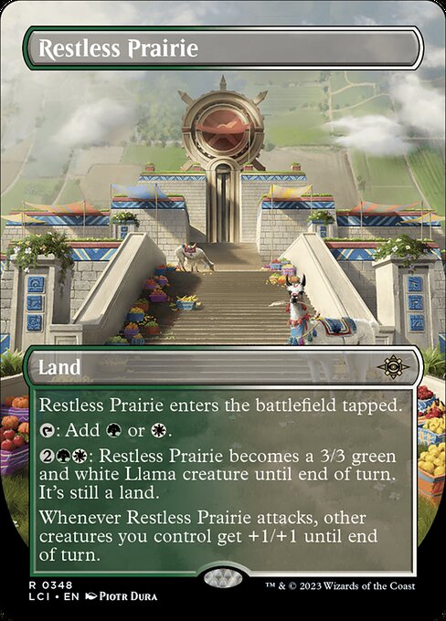 LCI: Restless Prairie (Borderless) (Foil)