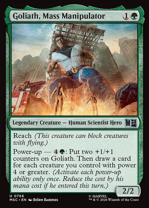 MSC: Goliath, Mass Manipulator (Foil)