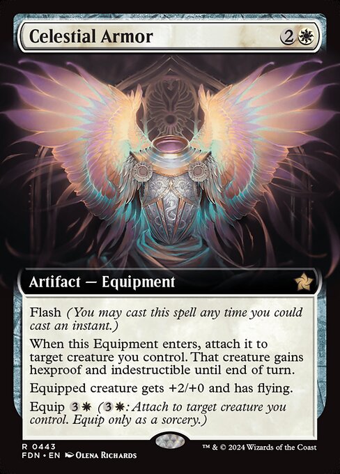 FDN: Celestial Armor (Extended Art) (Foil)