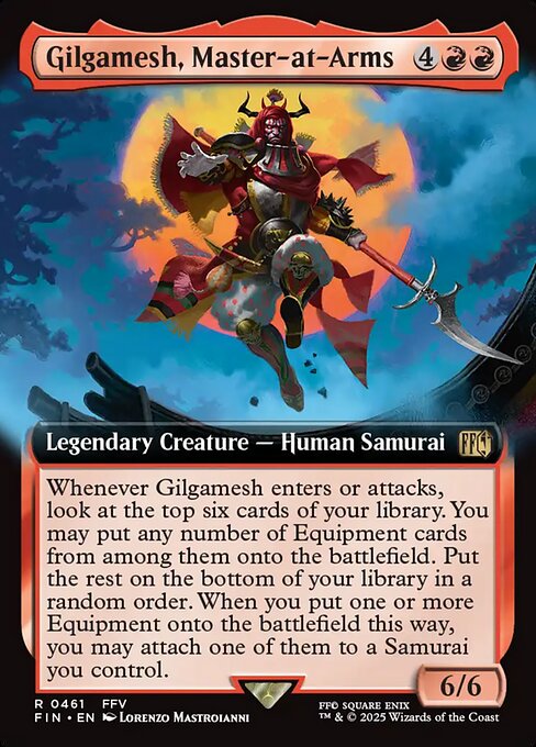 FIN: Gilgamesh, Master-at-Arms (Extended Art) (Foil)