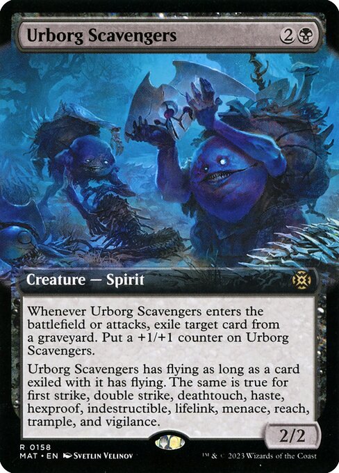MAT: Urborg Scavengers (Extended Art) (Foil)