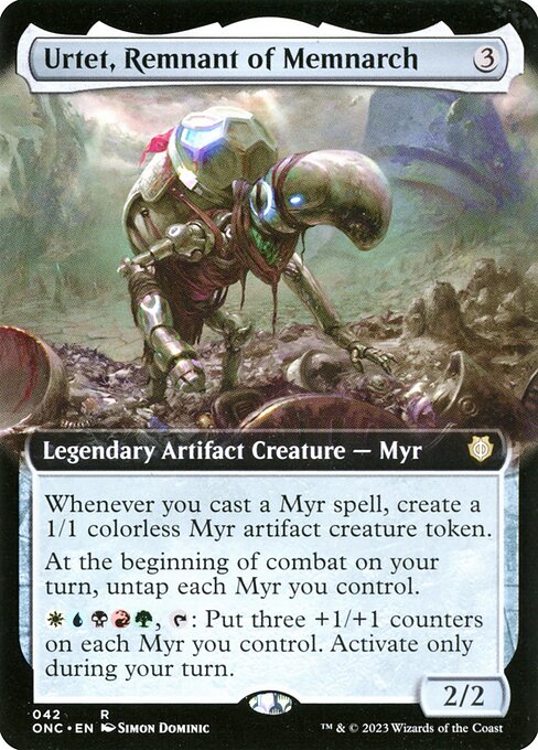 ONC: Urtet, Remnant of Memnarch (Extended Art) (Foil)