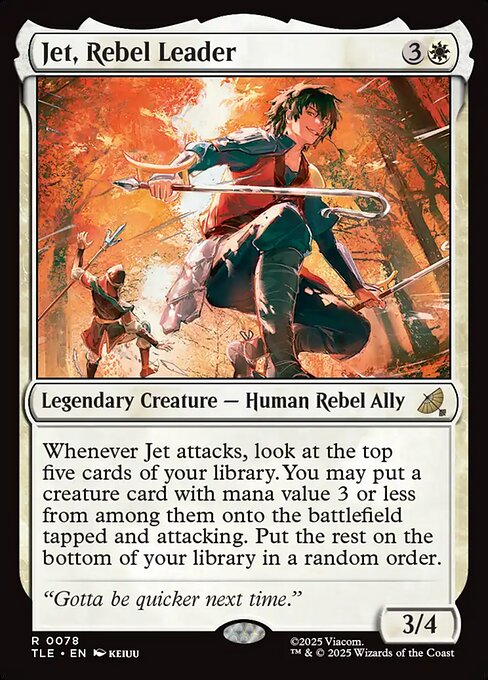 TLE: Jet, Rebel Leader (Foil)