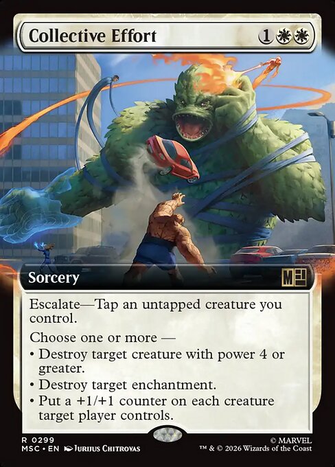 MSC: Collective Effort (Extended Art)