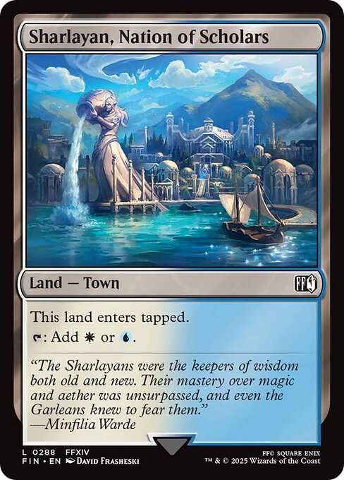 FIN: Sharlayan, Nation of Scholars (Foil)