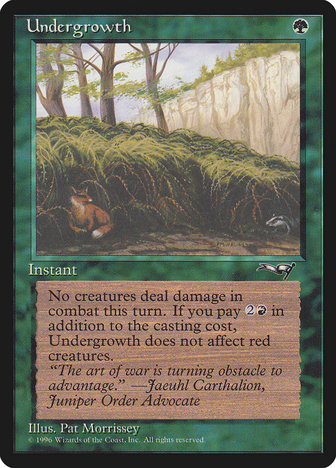 ALL: Undergrowth
