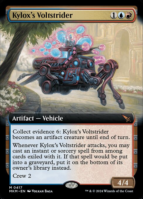 MKM: Kylox's Voltstrider (Extended Art) (Foil)