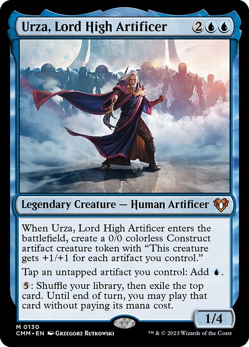 CMM: Urza, Lord High Artificer (Foil)
