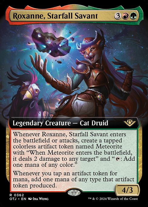 OTJ: Roxanne, Starfall Savant (Extended Art)