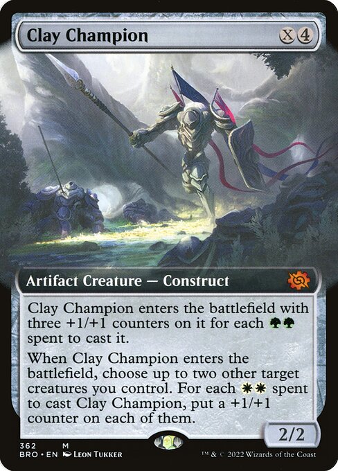 BRO: Clay Champion (Extended Art) (Foil)