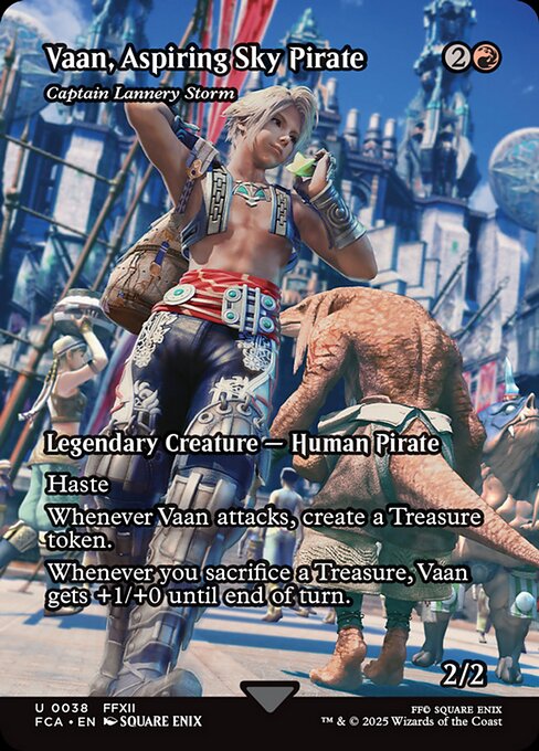 FCA: Vaan, Aspiring Sky Pirate - Captain Lannery Storm (Showcase) (Foil)