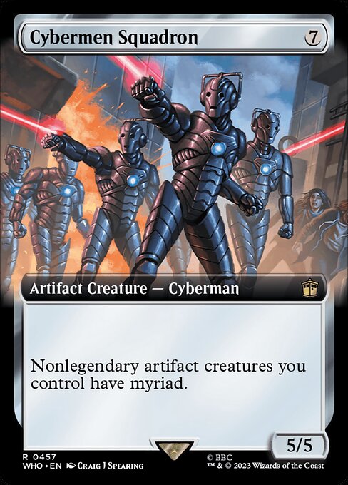 WHO: Cybermen Squadron (Extended Art)