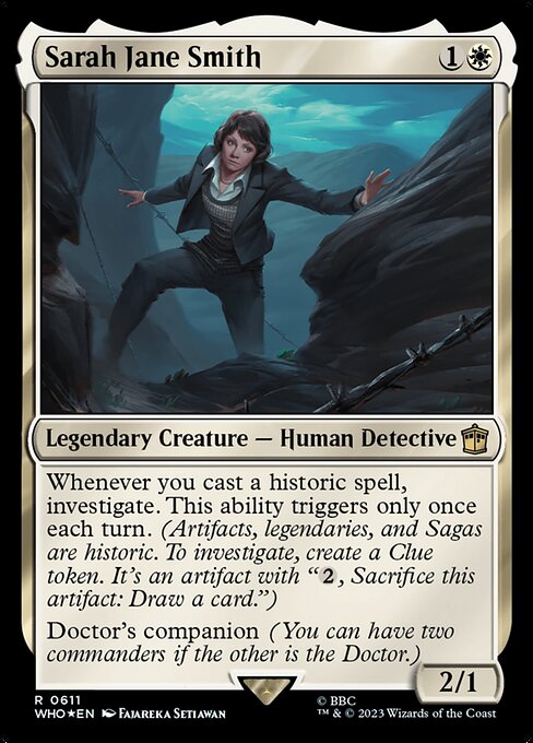 WHO: Sarah Jane Smith (Surge Foil)