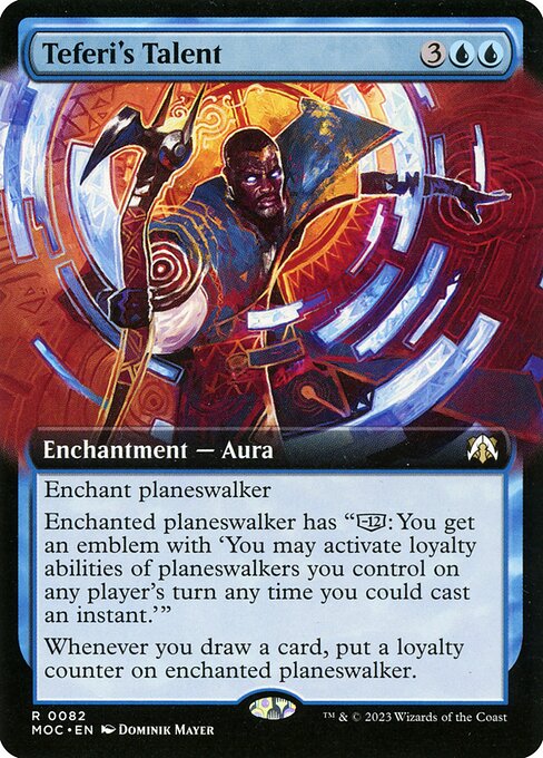MOC: Teferi's Talent (Extended Art) (Foil)
