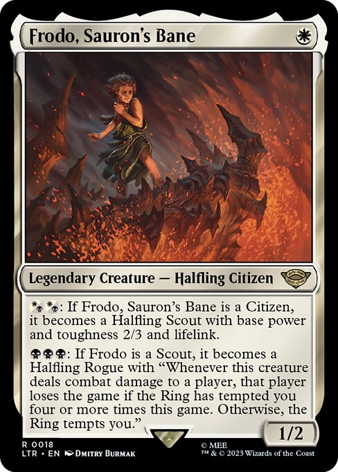 LTR: Frodo, Sauron's Bane (Foil)