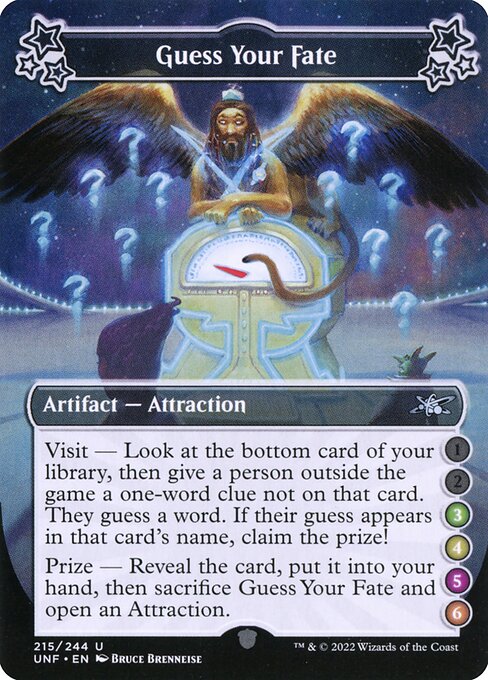 UNF: Guess Your Fate (3-4-5-6)