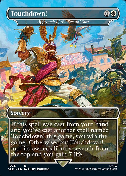 SLD: Touchdown! - Approach of the Second Sun (Borderless) (Foil)