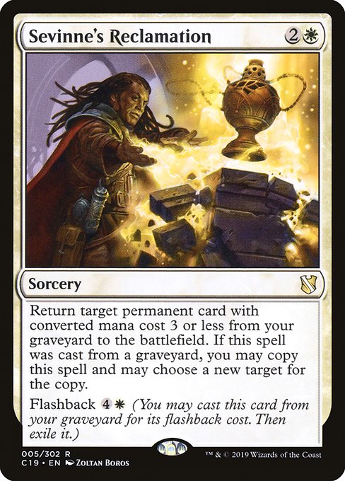 C19: Sevinne's Reclamation