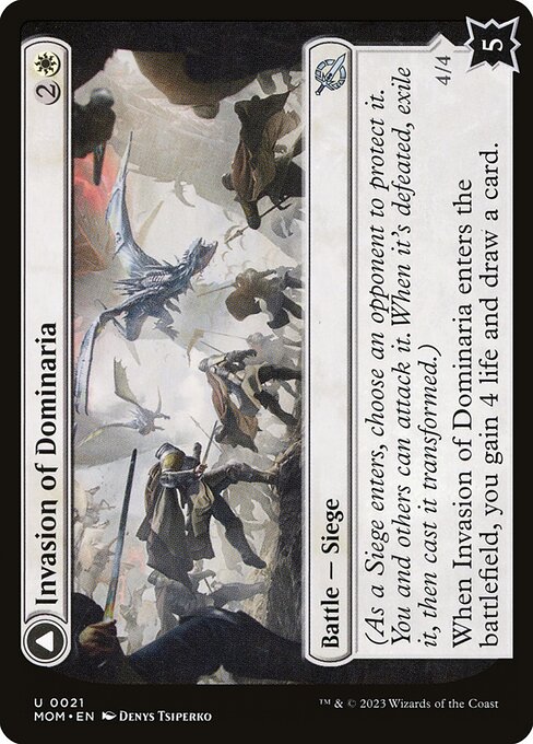 MOM: Invasion of Dominaria MOM: Invasion of Dominaria