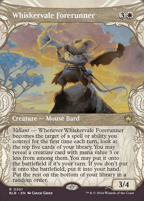 BLB: Whiskervale Forerunner (Showcase) (Foil)