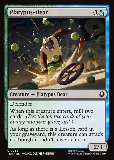 TLA: Platypus-Bear (Foil)
