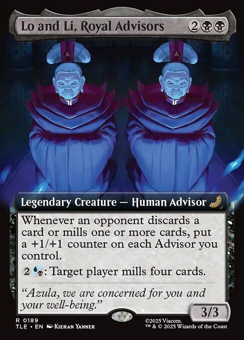 TLE: Lo and Li, Royal Advisors (Extended Art) (Foil)