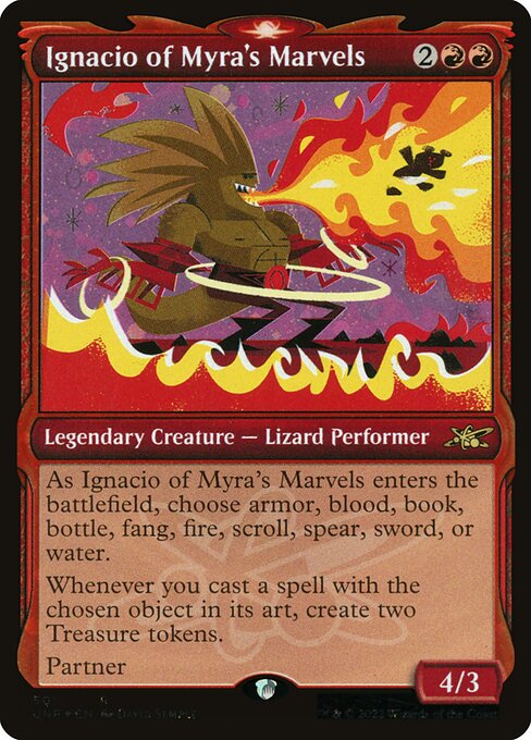 UNF: Ignacio of Myra's Marvels (Showcase) (Galaxy Foil)