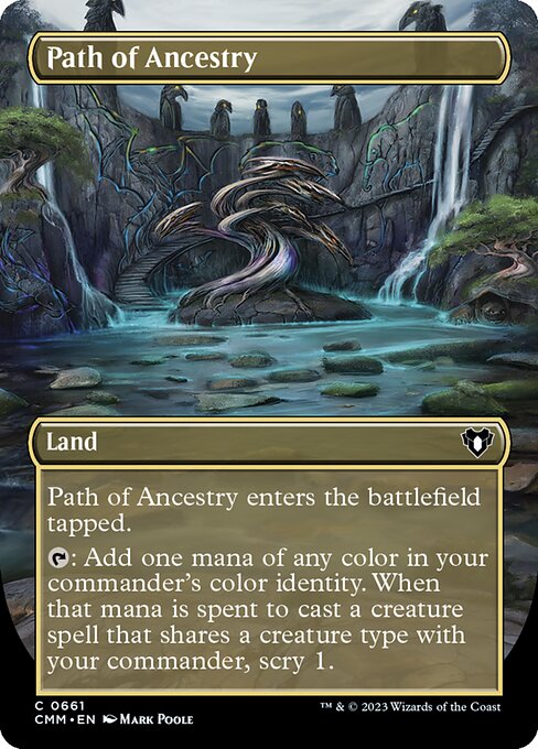 CMM: Path of Ancestry (Borderless) (Foil)