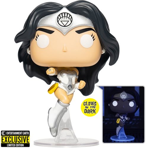 Wonder Woman 80th Anniversary White Lantern Glow-in-the-Dark Pop! Vinyl Figure (423)