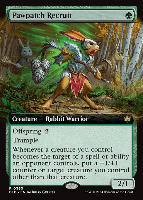 BLB: Pawpatch Recruit (Extended Art) (Foil)